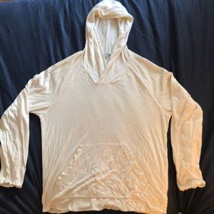 James Perse hooded tee shirt